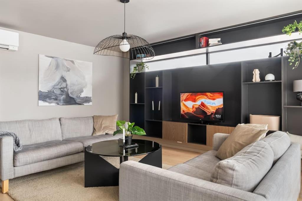 Stor Og Moderne Apartment *